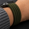 TECH-PROTECT NYLON SPORT APPLE WATCH 8  9  10  11  SE  ULTRA (44  45  46  49 MM) MILITARY GREEN