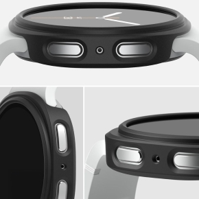 RINGKE SLIM 2-PACK GALAXY WATCH 8 9 (40 MM) CLEAR & MATTE BLACK