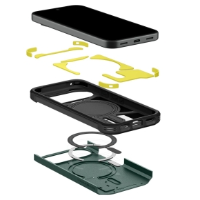 SPIGEN TOUGH ARMOR MAG MAGSAFE GOOGLE PIXEL 11 ABYSS GREEN