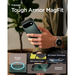SPIGEN TOUGH ARMOR MAG MAGSAFE GOOGLE PIXEL 11 ABYSS GREEN