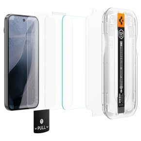 SZKŁO HARTOWANE SPIGEN GLAS.TR EZ FIT PRO AC 2-PACK GOOGLE PIXEL 11  11 PRO CLEAR