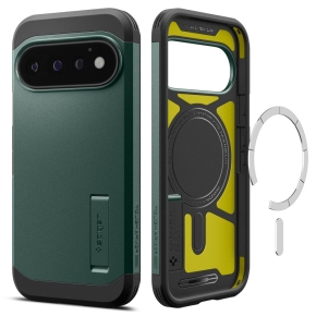 SPIGEN TOUGH ARMOR MAG MAGSAFE GOOGLE PIXEL 11 PRO ABYSS GREEN