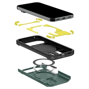 SPIGEN TOUGH ARMOR MAG MAGSAFE GOOGLE PIXEL 11 PRO ABYSS GREEN
