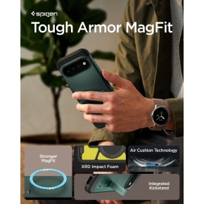SPIGEN TOUGH ARMOR MAG MAGSAFE GOOGLE PIXEL 11 PRO ABYSS GREEN