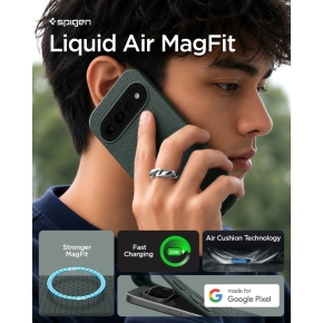 SPIGEN LIQUID AIR MAG MAGSAFE GOOGLE PIXEL 11 PRO XL ABYSS GREEN