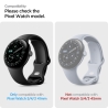 FOLIA HYDROŻELOWA SPIGEN ELITE SHIELD ”EZ FIT” 2-PACK GOOGLE PIXEL WATCH 3  4  5 (41 MM) CLEAR