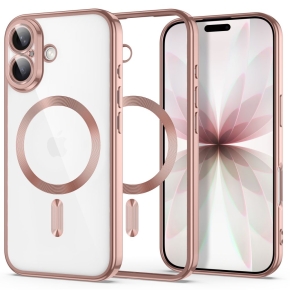 TECH-PROTECT MAGFLEX MAGSAFE IPHONE 17 SHINY ROSE GOLD