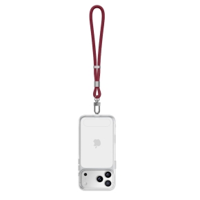 TECH-PROTECT C11S ROPE WRIST STRAP BURGUNDY WINE