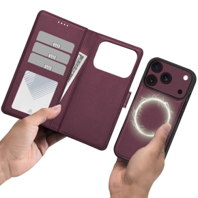 TECH-PROTECT WALLET MAGSAFE IPHONE 17 PRO  18 PRO MULBERRY