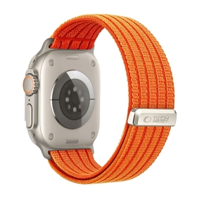 TECH-PROTECT NYLON SPORT APPLE WATCH 8  9  10  11  SE  ULTRA (44  45  46  49 MM) ORANGE