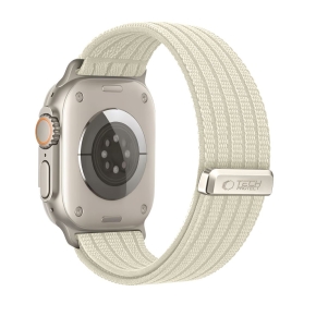 TECH-PROTECT NYLON SPORT APPLE WATCH 8  9  10  11  SE  ULTRA (44  45  46  49 MM) STARLIGHT
