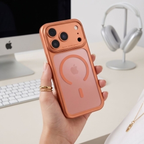 TECH-PROTECT MAGPEAK MAGSAFE CC IPHONE 17 PRO  18 PRO MATTE COSMIC ORANGE