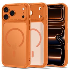 TECH-PROTECT MAGPEAK MAGSAFE CC IPHONE 17 PRO MAX  18 PRO MAX MATTE COSMIC ORANGE