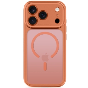 TECH-PROTECT MAGPEAK MAGSAFE CC IPHONE 17 PRO MAX  18 PRO MAX MATTE COSMIC ORANGE