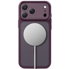 TECH-PROTECT MAGPRIME MAGSAFE CC IPHONE 17 PRO MAX  18 PRO MAX MATTE DARK CHERRY
