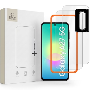 SZKŁO HARTOWANE TECH-PROTECT EASY SET+ 3-PACK GALAXY A27 5G CLEAR