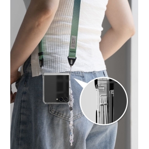 RINGKE FUSION FLAP GALAXY Z FLIP 8 CLEAR