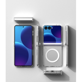 RINGKE FUSION FLAP MAGNETIC MAGSAFE GALAXY Z FLIP 8 CLEAR
