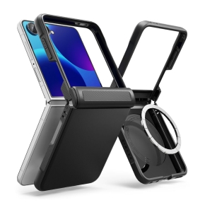 RINGKE ONYX FLAP MAGNETIC MAGSAFE GALAXY Z FLIP 8 BLACK