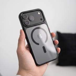 TECH-PROTECT MAGMAT MAGSAFE CC IPHONE 17 PRO  18 PRO BLACKCLEAR