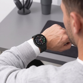 TECH-PROTECT DEFENSE 2-PACK SAMSUNG GALAXY WATCH 8  9 (44 MM) MATTE BLACK & CLEAR