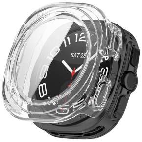 TECH-PROTECT DEFENSE 2-PACK SAMSUNG GALAXY WATCH ULTRA 2 2026 (47 MM) MATTE BLACK & CLEAR