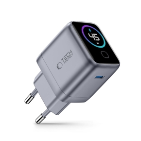 TECH-PROTECT POWERVISION NC45W-GAN 1-PORT NETWORK CHARGER PD 45W DARK GREY