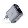 TECH-PROTECT POWERVISION NC140W-GAN 4-PORT NETWORK CHARGER PD 140W  QC3.0 DARK GREY