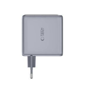TECH-PROTECT POWERVISION NC140W-GAN 4-PORT NETWORK CHARGER PD 140W  QC3.0 DARK GREY