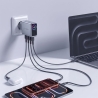 TECH-PROTECT POWERVISION NC140W-GAN 4-PORT NETWORK CHARGER PD 140W  QC3.0 DARK GREY