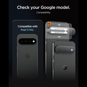 OSŁONA APARATU SPIGEN OPTIK PRO GLAS.TR EZ FIT CAMERA PROTECTOR 2-PACK GOOGLE PIXEL 11 PRO CLEAR