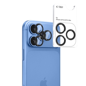 OSŁONA APARATU TECH-PROTECT CAMRING FIT+ IPHONE 18 PRO  MAX BLACK