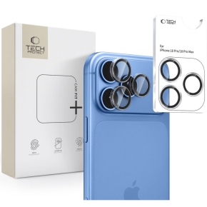 OSŁONA APARATU TECH-PROTECT CAMRING FIT+ IPHONE 18 PRO  MAX CLEAR