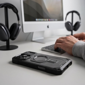 TECH-PROTECT MAGFORCE MAGSAFE IPHONE 17 PRO MAX  18 PRO MAX MATTE BLACK