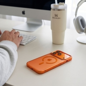 TECH-PROTECT MAGMAT MAGSAFE CC IPHONE 17 PRO  18 PRO COSMIC ORANGECLEAR