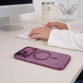 TECH-PROTECT MAGZERO MAGSAFE IPHONE 17 PRO MAX  18 PRO MAX MATTE DARK CHERRY