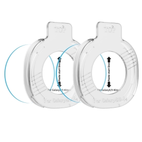 SZKŁO HARTOWANE TECH-PROTECT EASY SET+ 2-PACK SAMSUNG GALAXY WATCH 8  9 (40 MM) CLEAR