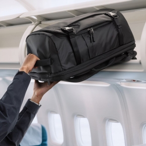 TECH-PROTECT DEFENDER S70 RYANAIR & WIZZAIR TRAVEL LAPTOP CABIN BACKPACK 24L 40x30x20 BLACK