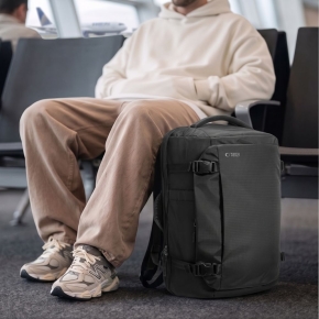 TECH-PROTECT DEFENDER S70 RYANAIR & WIZZAIR TRAVEL LAPTOP CABIN BACKPACK 24L 40x30x20 BLACK