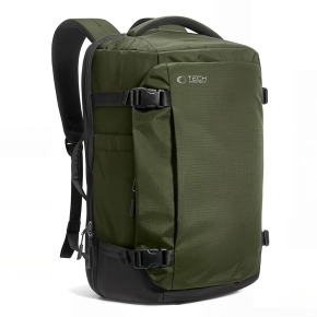 TECH-PROTECT DEFENDER S70 RYANAIR & WIZZAIR TRAVEL LAPTOP CABIN BACKPACK 24L 40x30x20 MILITARY GREEN