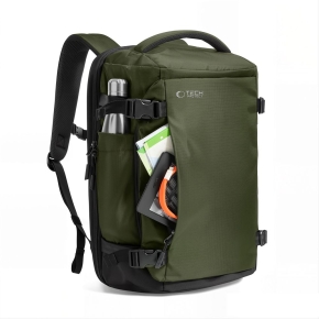TECH-PROTECT DEFENDER S70 RYANAIR & WIZZAIR TRAVEL LAPTOP CABIN BACKPACK 24L 40x30x20 MILITARY GREEN