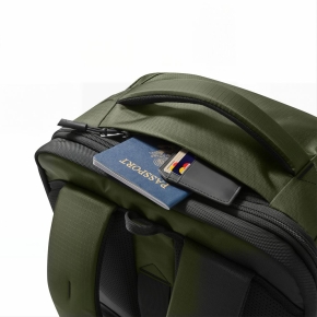 TECH-PROTECT DEFENDER S70 RYANAIR & WIZZAIR TRAVEL LAPTOP CABIN BACKPACK 24L 40x30x20 MILITARY GREEN