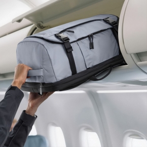 TECH-PROTECT DEFENDER S70 RYANAIR & WIZZAIR TRAVEL LAPTOP CABIN BACKPACK 24L 40x30x20 URBAN GREY