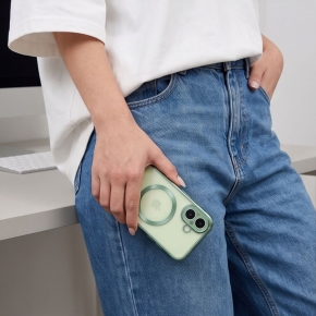 TECH-PROTECT MAGFLEX MAGSAFE IPHONE 17 MATTE SAGE