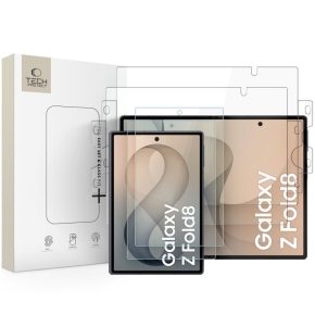 ZESTAW OCHRONNY TECH-PROTECT EASY SET FOIL & GLASS FIT+ 4IN1 GALAXY Z FOLD 8 CLEAR