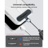 SPIGEN UNIVERSAL ADJUSTABLE LANYARD STRAP WRIST BLACK