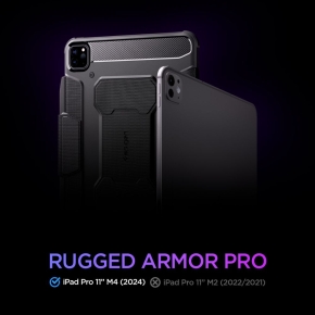 SPIGEN RUGGED ARMOR ”PRO” IPAD PRO 11 5  2024 BLACK