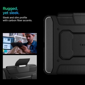 SPIGEN RUGGED ARMOR ”PRO” IPAD PRO 11 5  2024 BLACK