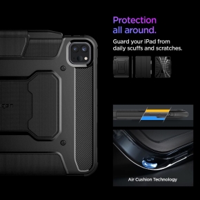 SPIGEN RUGGED ARMOR ”PRO” IPAD PRO 11 5  2024 BLACK