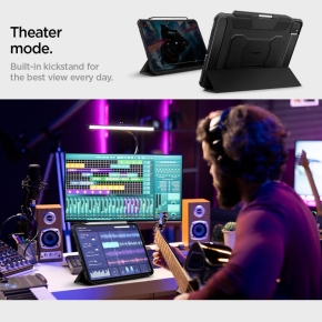 SPIGEN RUGGED ARMOR ”PRO” IPAD PRO 11 5  2024 BLACK